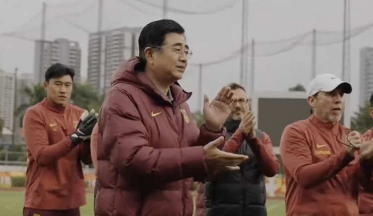  U20亞洲杯開賽在即，足協(xié)主席宋凱探班U20國青隊(duì)