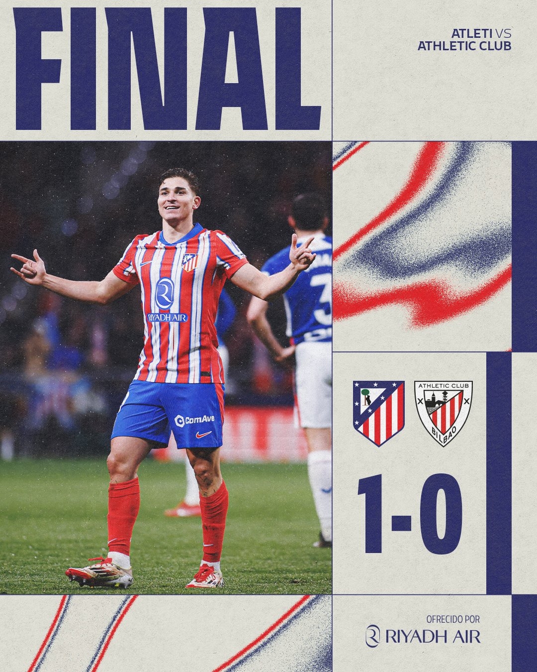  致勝進(jìn)球！阿爾瓦雷斯當(dāng)選馬競1-0畢巴全場最佳球員