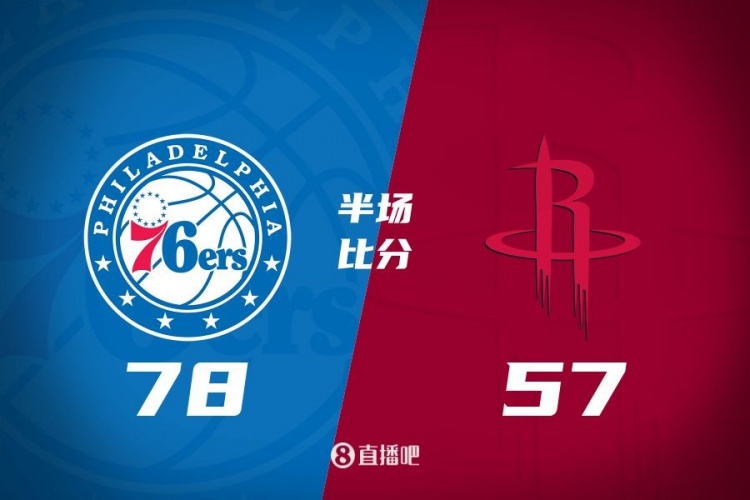  殘陣76人4人上雙半場(chǎng)領(lǐng)先火箭21分！伊森18分 杰倫-格林11中2