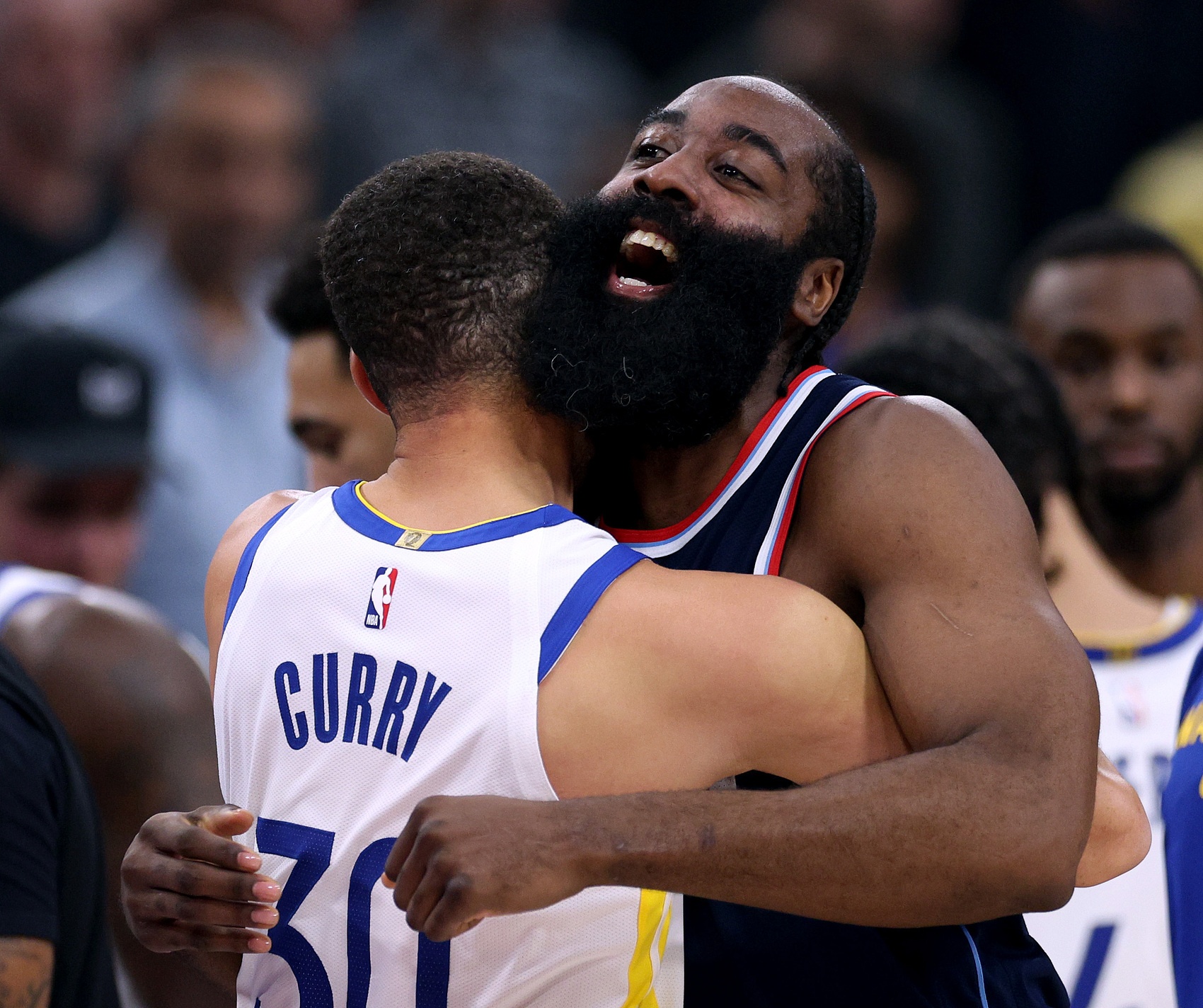  諸神黃昏！庫里哈登先后50+ NBA歷史首次兩名35歲以上球員轟50+！